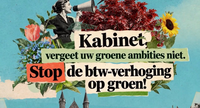 Zeg jij ook nee tegen 21% btw op groen?