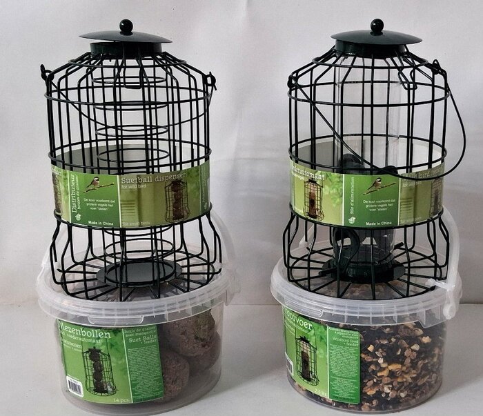 Voedersilo incl. emmer vogelvoer